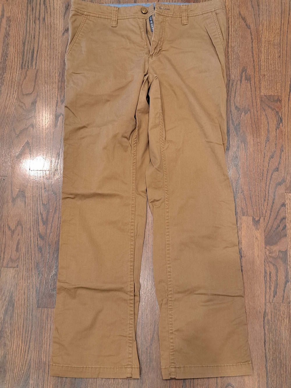 Toad&Co Men's Straight-Leg Chinos in Tan